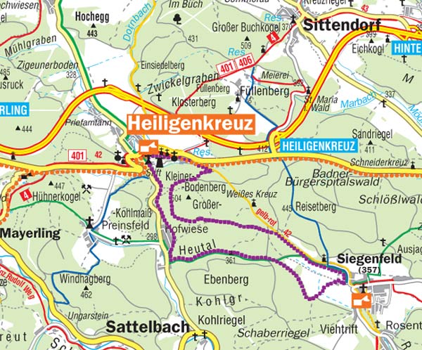 Rundwanderweg Heiligenkreuz